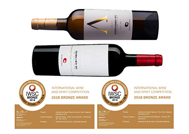 INTERNATIONAL WINE AND SPIRIT COMPETITION 2018 - Medalha de Bronze